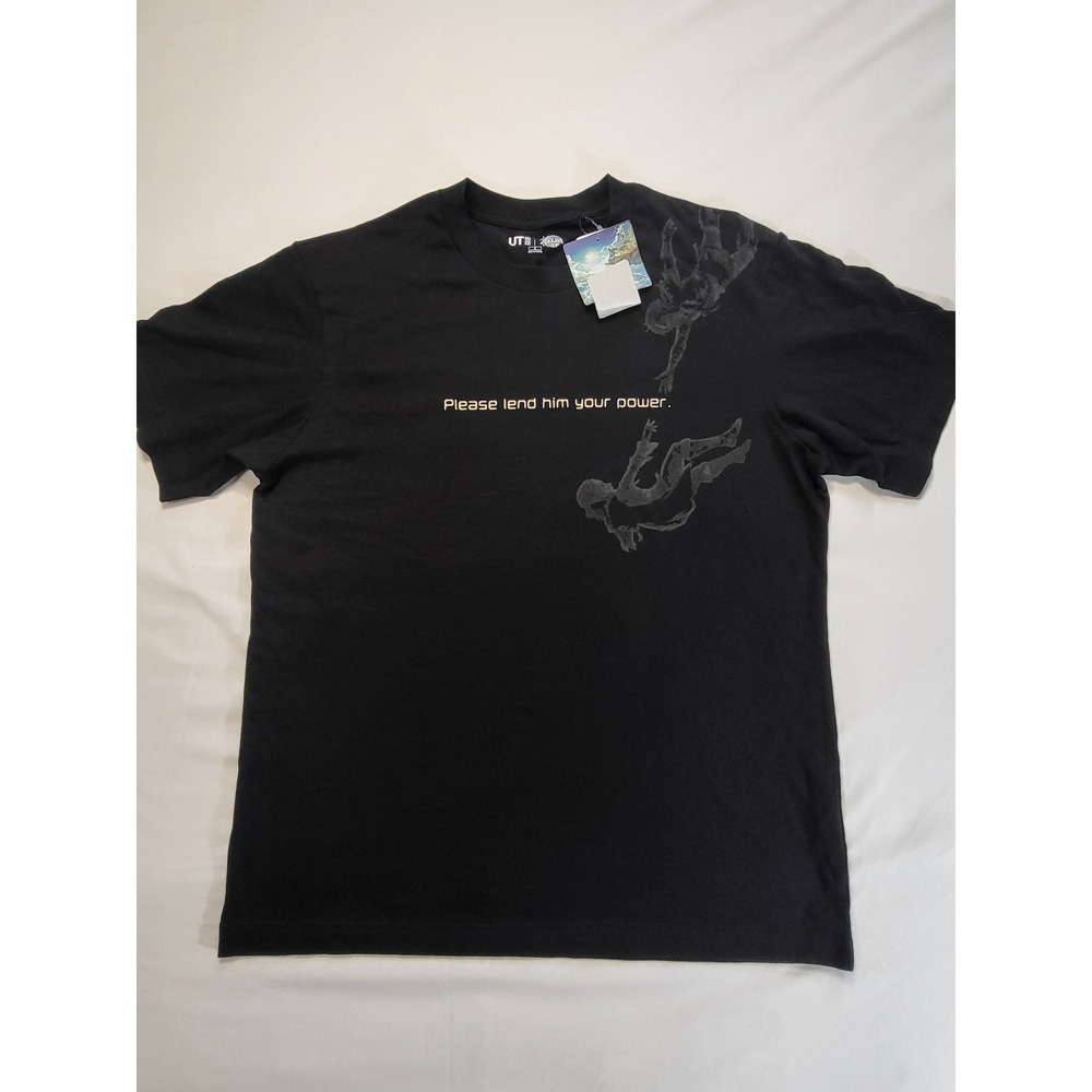 Uniqlo UT Zelda Tears of the Kingdom T-Shirt Mens Small Black Graphic Tee NWT